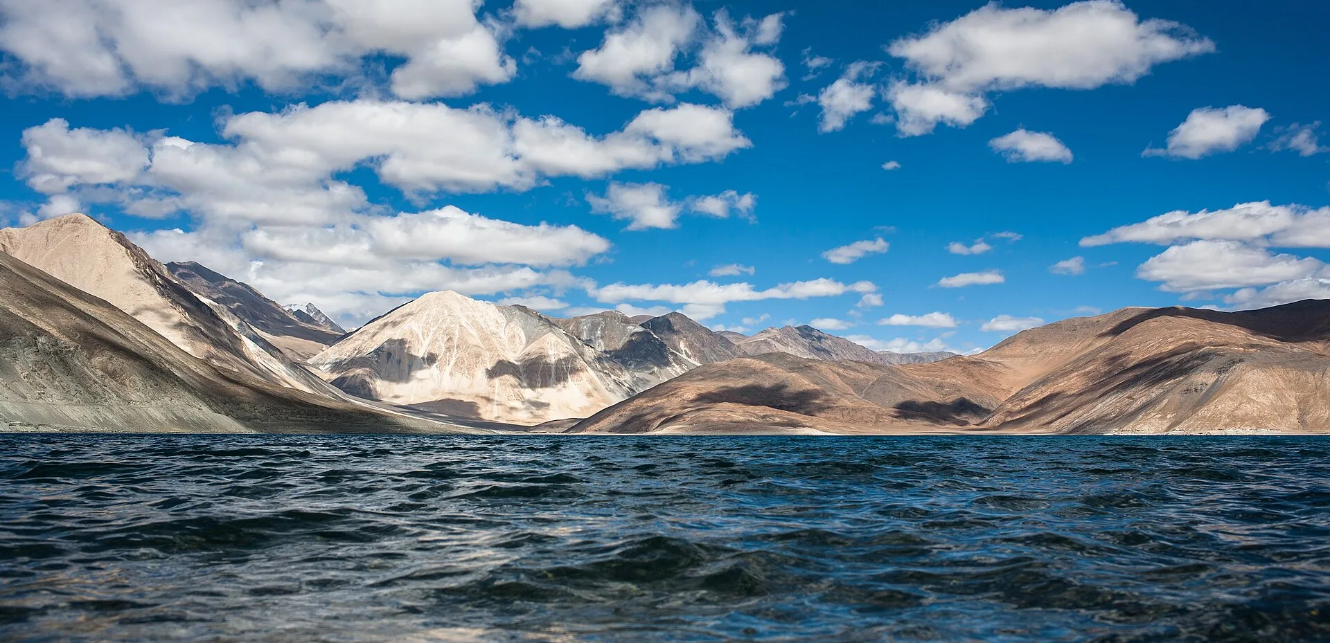 Pangong Tso lake in Ladakh